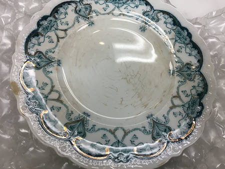 Dartmouth Blue Green Dinner Plate
