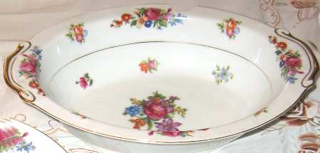 JAP395 10" Oval Vegetable Bowl