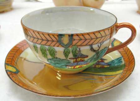 JAP829 Flat Cup & Saucer Set