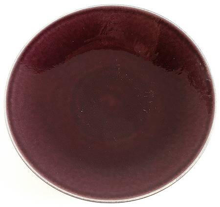 Tourron Eggplant Service Plate (Charger)