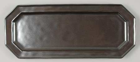 Pewter Stoneware 13" Rectangular Tray (For Hostess Set)