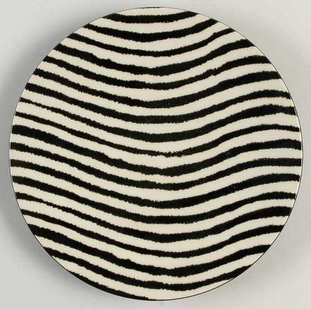 Zebra Salad Plate
