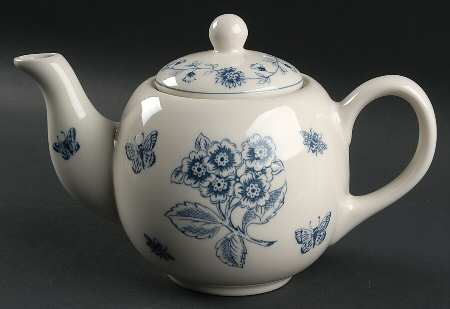 Jardin Blue Teapot & Lid