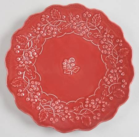 Winterberry Salad/Dessert Plate