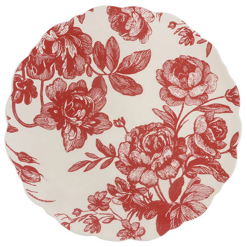Woodland Toile Dinner Plate