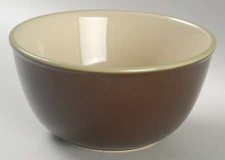 Turkish Floral Brown Soup/Cereal Bowl