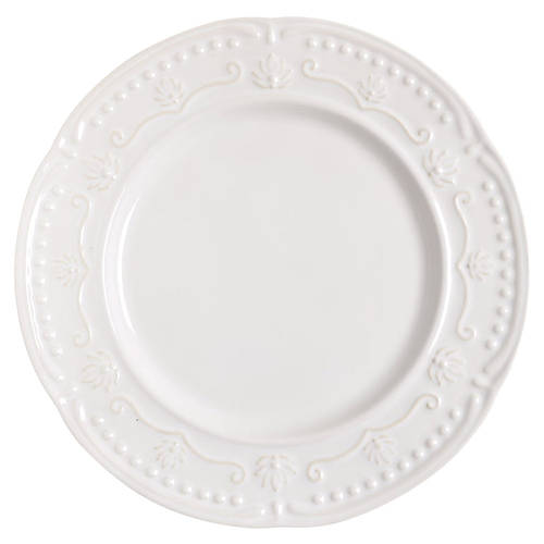 Scalloped Floral White by Jaclyn Smith