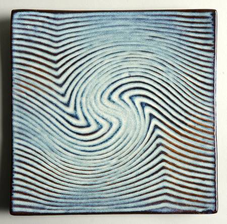 Blue Sand Collection Square Salad Plate