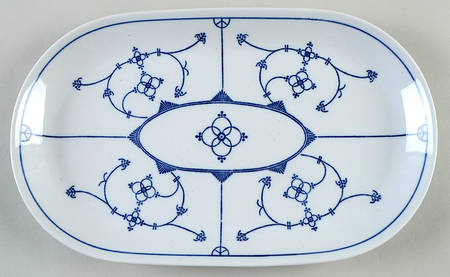 Blau Saks 12" Oval Serving Platter