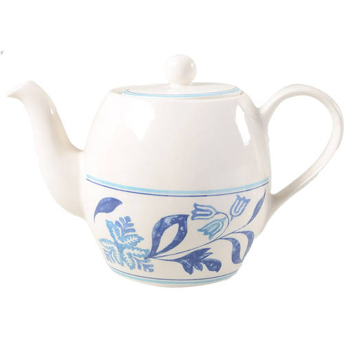 Farmhouse Blue Fern Teapot & Lid