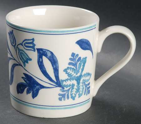 Farmhouse Blue Fern Mug