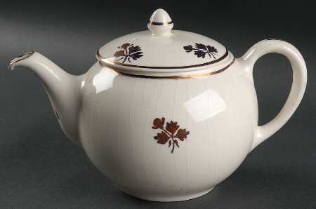 Tea Leaf Teapot & Lid