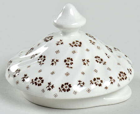 Mille Fleurs Brown Lid for Teapot