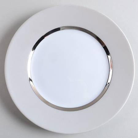 Tentation Metallic Silver Dessert/Pie Plate