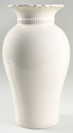 Corvella Ivory 14" Vase