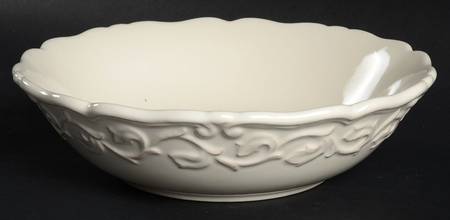 Corvella Ivory 8" Round Vegetable Bowl