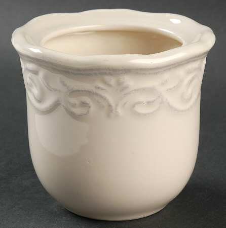 Corvella Ivory Sugar Bowl No Lid