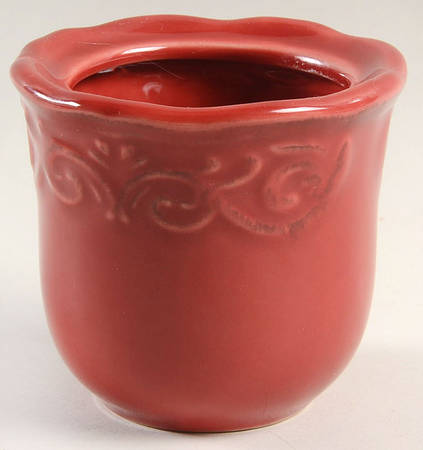 Corvella Red Sugar Bowl No Lid
