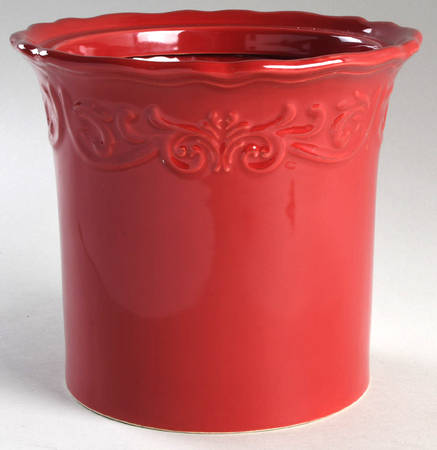 Corvella Red Small Canister No Lid