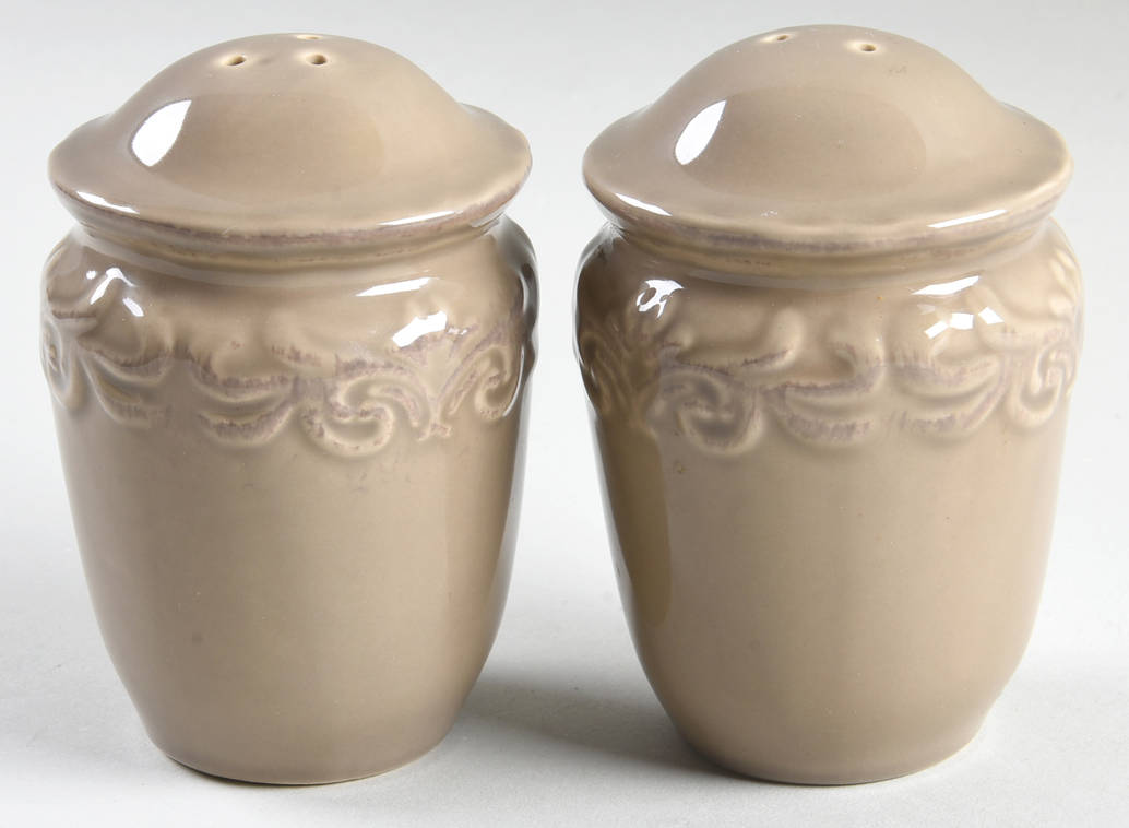 Corvella Taupe Salt & Pepper Set