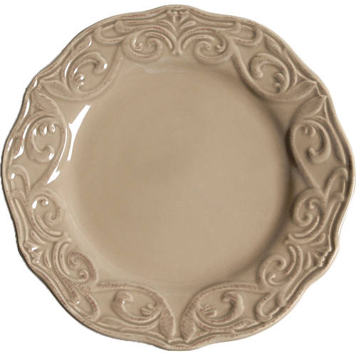 Corvella Taupe Salad Plate