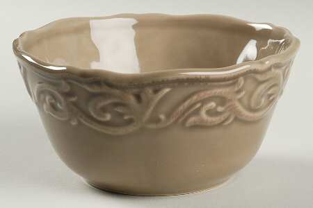 Corvella Taupe Soup/Cereal Bowl