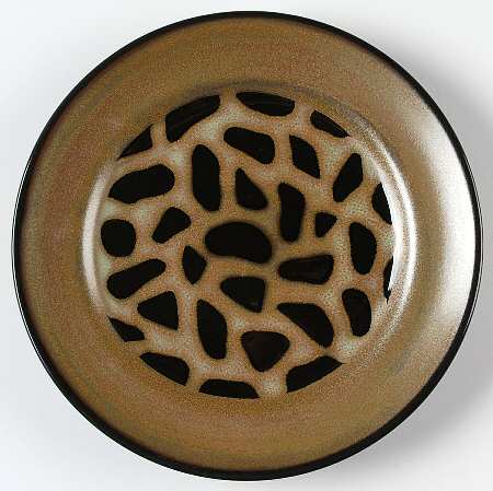 Cheetah Salad Plate