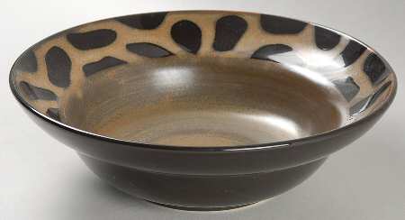 Cheetah Rim Soup Bowl