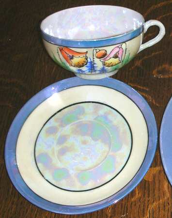 JAP867 Flat Cup & Saucer Set