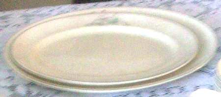 JB1044 12" Oval Serving Platter