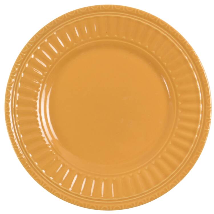 Italiana Dark Yellow Salad Plate