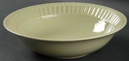 Italiana Light Green 9" Round Vegetable Bowl