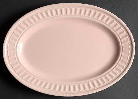 Italiana Pink 12" Oval Serving Platter