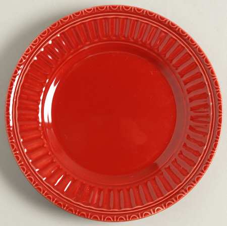 Italiana Red Salad Plate
