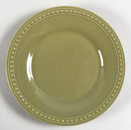 Pearl Dark Green Salad Plate