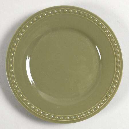 Pearl Dark Green Bread & Butter Plate