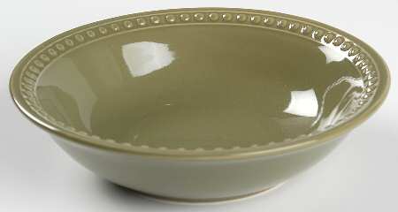 Pearl Dark Green Soup/Cereal Bowl
