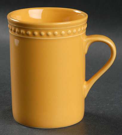 Pearl Dark Yellow Mug