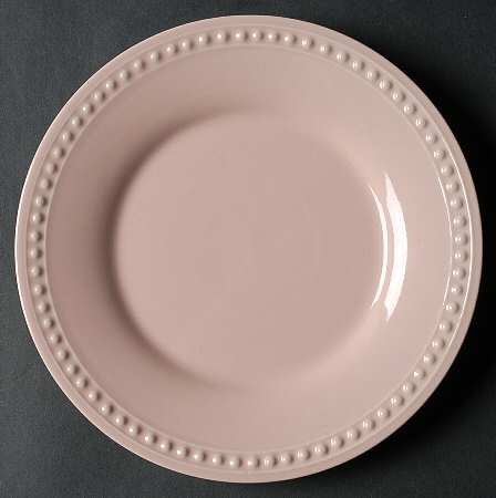 Pearl Pink Salad Plate