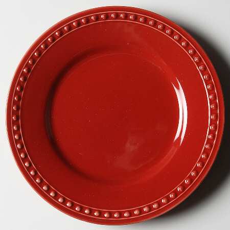 Pearl Red Bread & Butter Plate by JCPenney