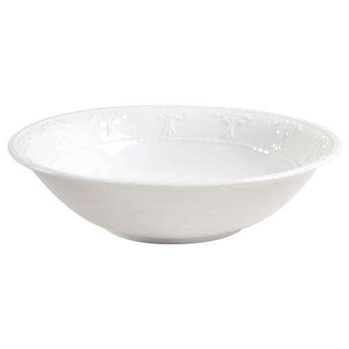 Athena White 9" Round Vegetable Bowl