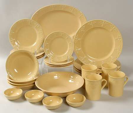 Athena Light Yellow 26 Piece Set