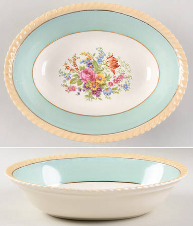 JB1051 9" Oval Vegetable Bowl