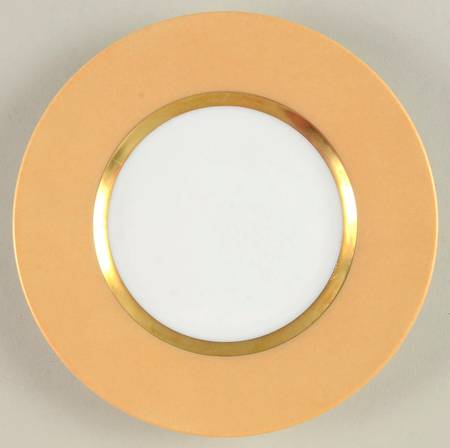 Lune de Miel Metallic Sienna Bread & Butter Plate