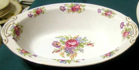 JAP873 9" Oval Vegetable Bowl