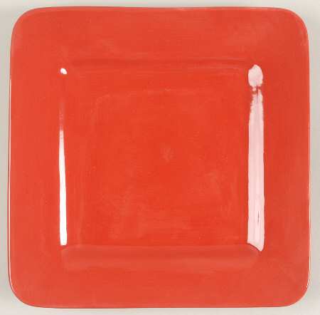 Tabasco Red Square Salad Plate by JCPenney