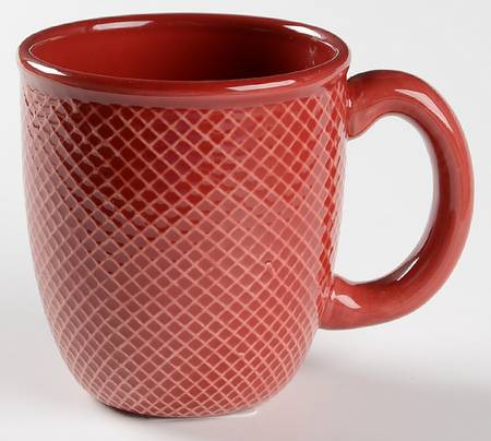 Diamond Red Mug by Jaclyn Smith