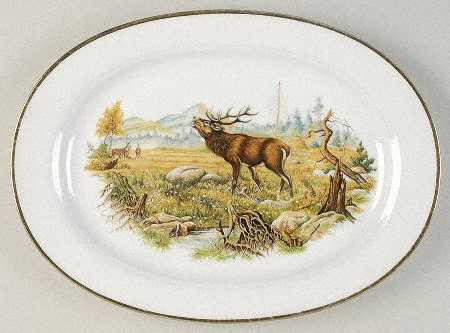JAE206 13" Oval Serving Platter