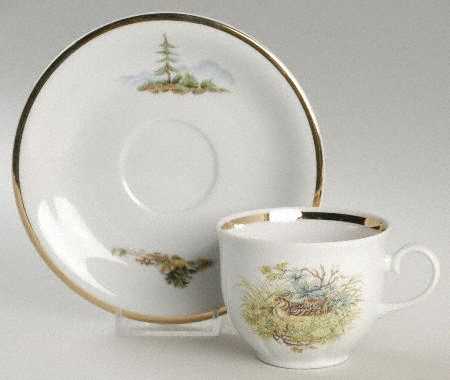 JAE206 Flat Cup & Saucer Set