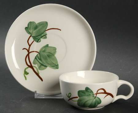 JNI1 Flat Cup & Saucer Set